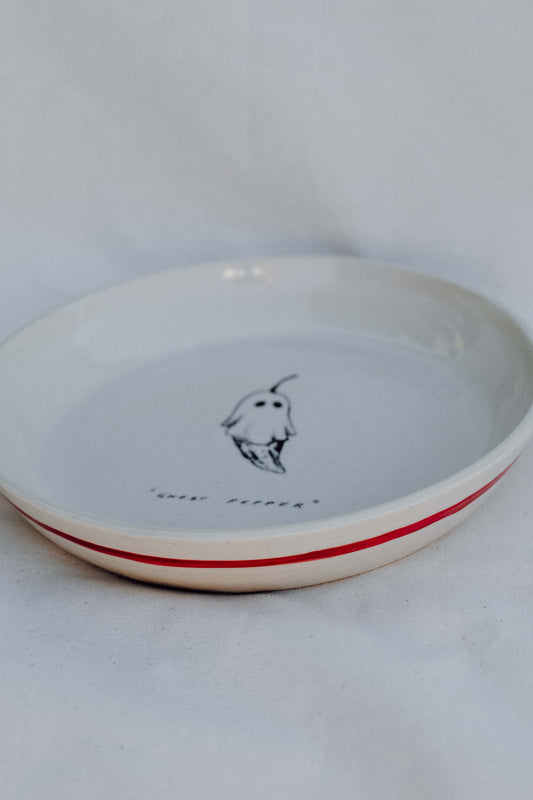 Ghost Pepper - Large Plate