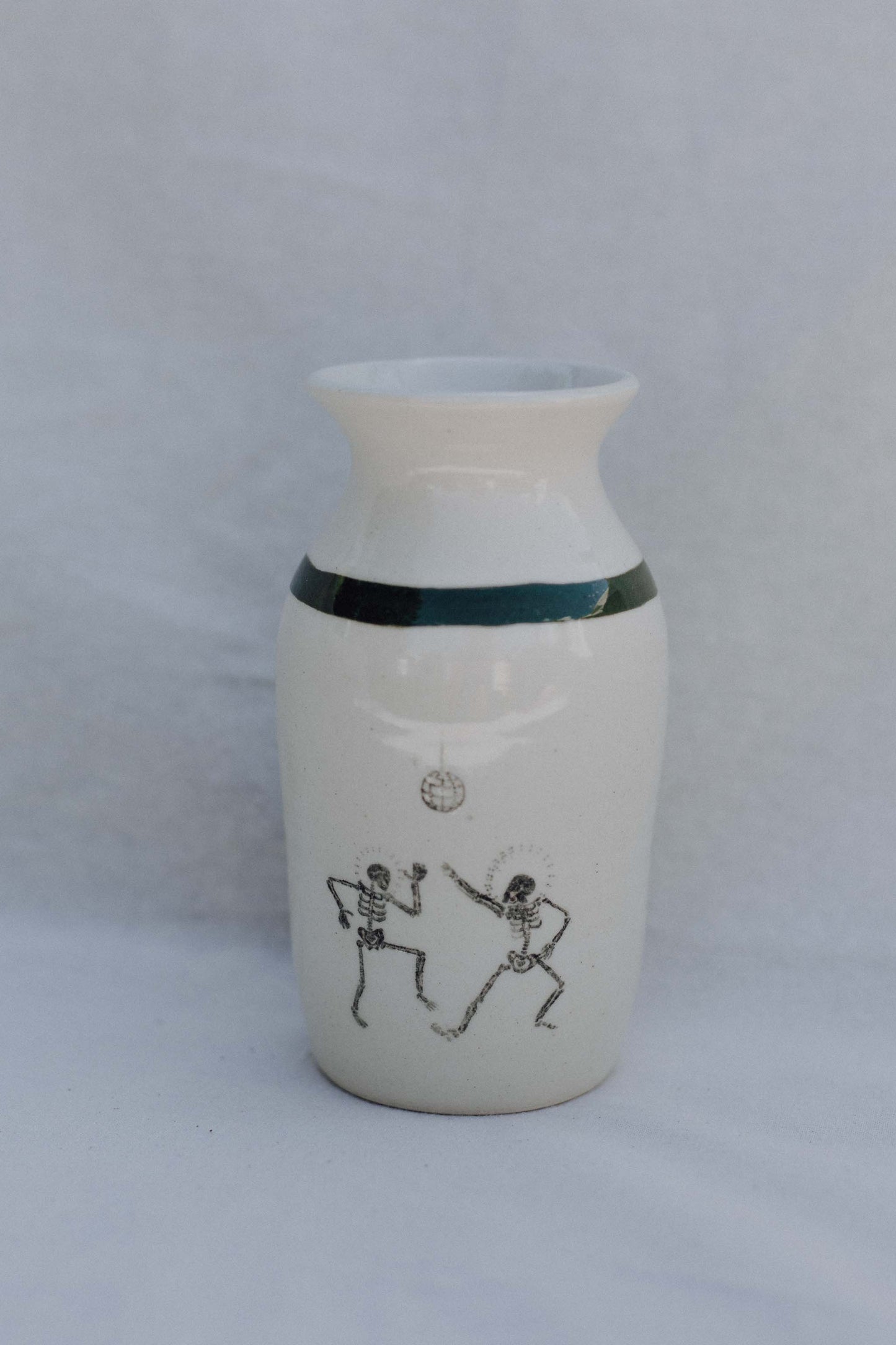 Disco Skeletons & Cowboy Ghost Vase