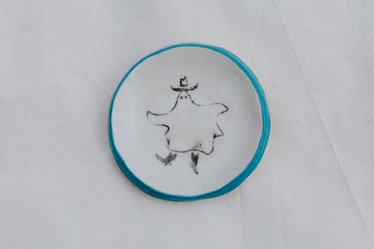 Ghost Cowboy Trinket Dish