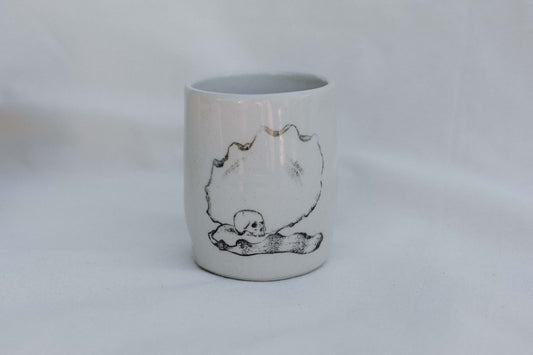 Skull Clam Tumbler